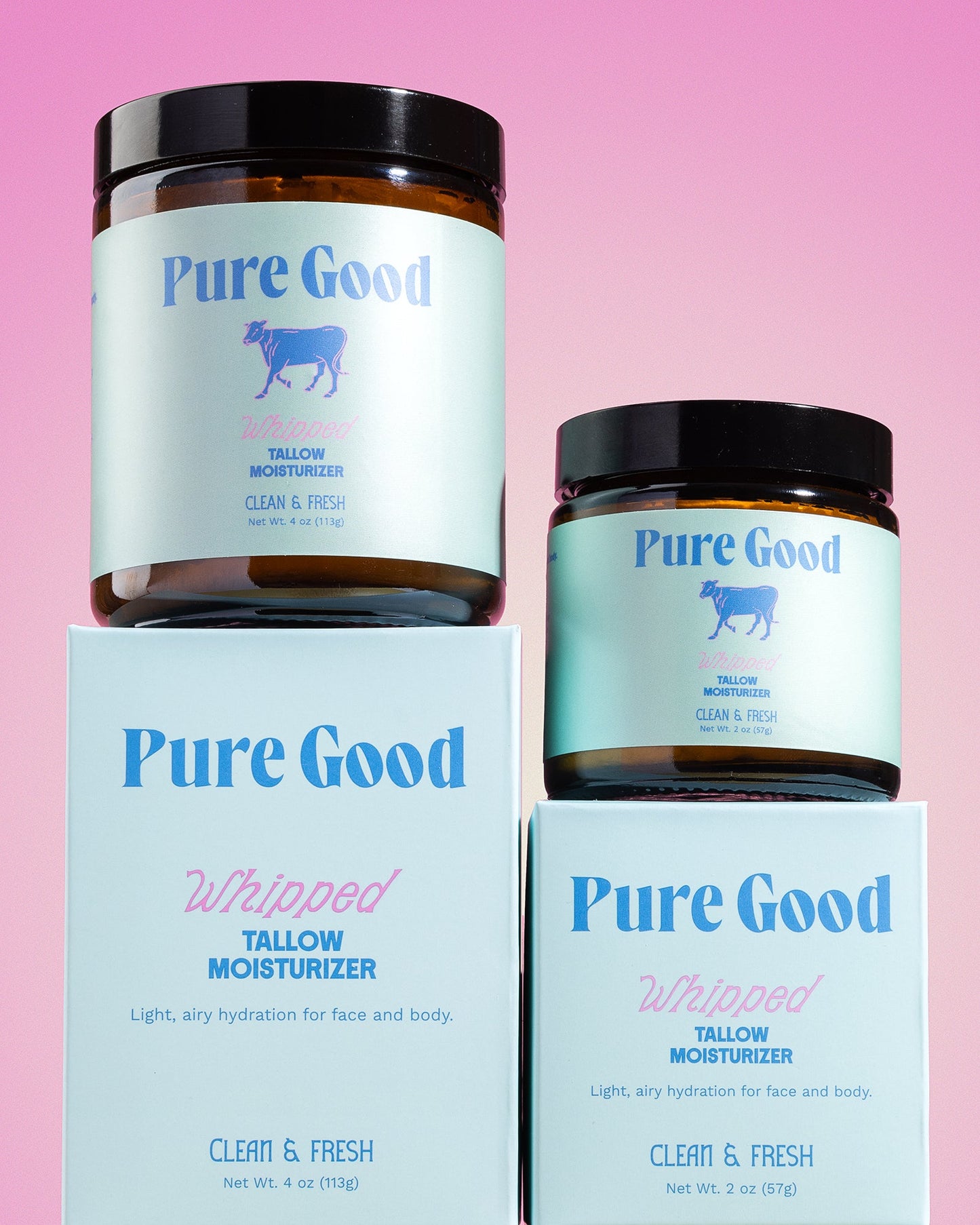 Pure Good's Clean & Fresh Whipped Tallow - Cleansing & Acne Prone Skin