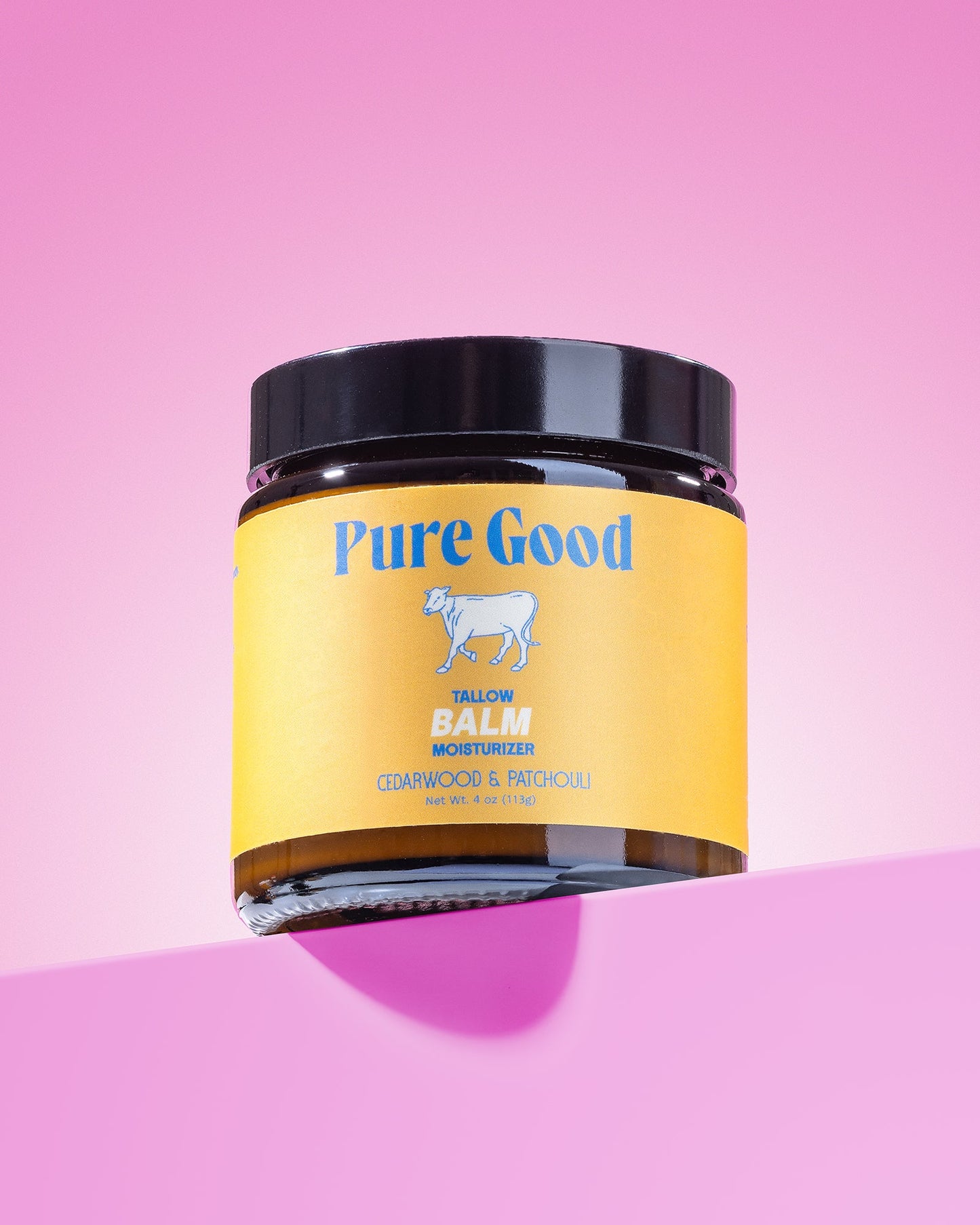 Pure Good's Cedarwood + Patchouli Tallow Balm - Firming & Balancing