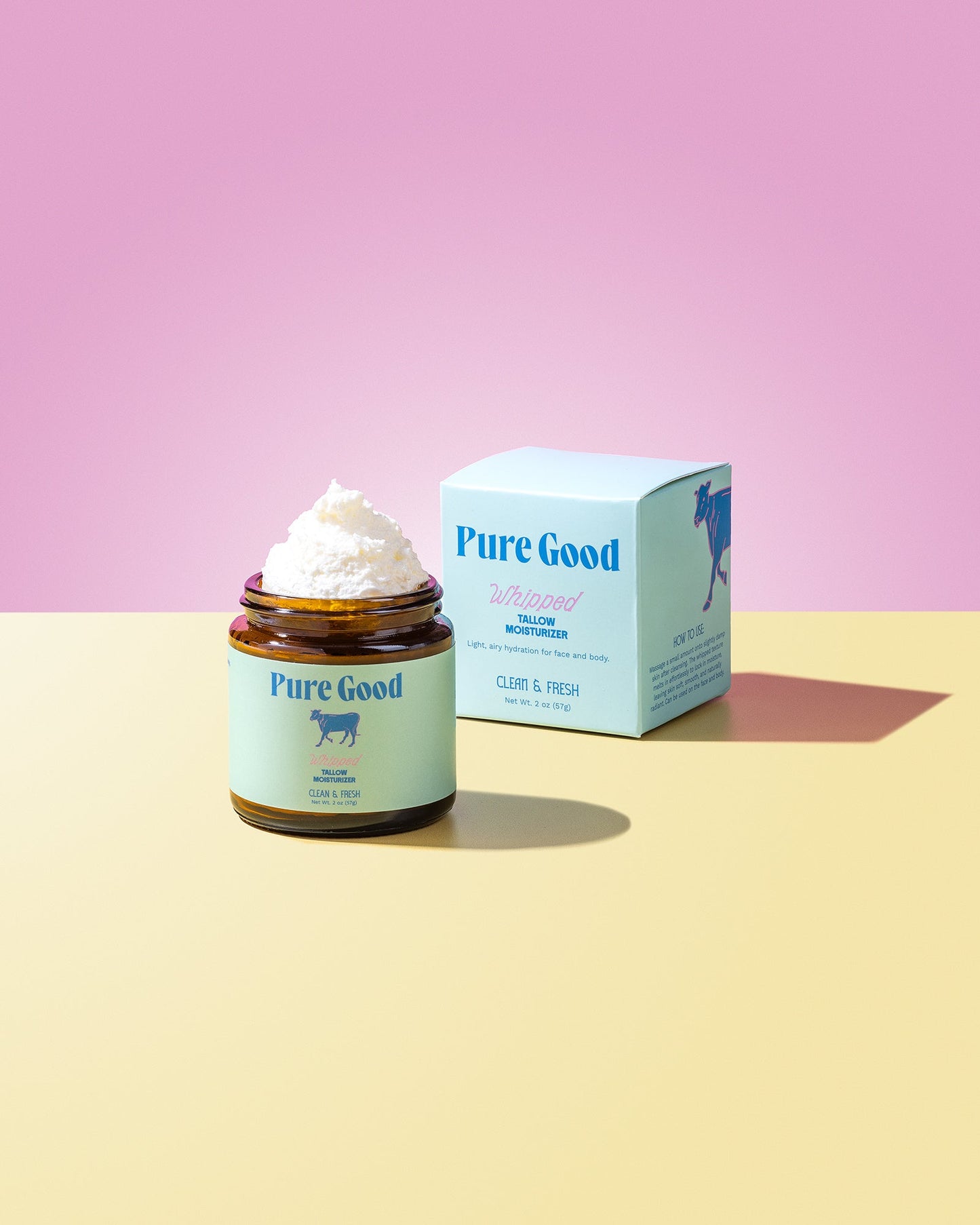 Pure Good's Clean & Fresh Whipped Tallow - Cleansing & Acne Prone Skin