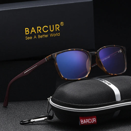 BARCUR Square Reading Glasses