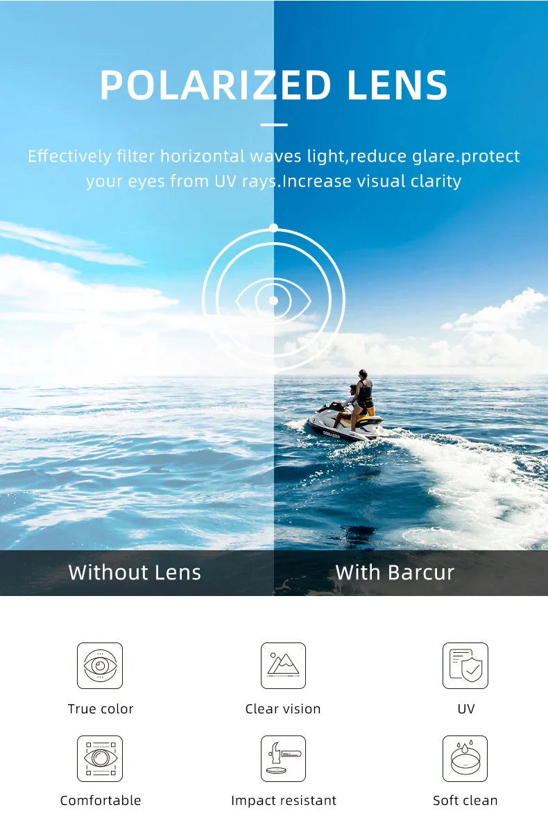 BARCUR Sunglasses Butterfly Design